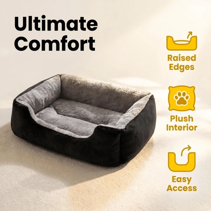 Waterproof Orthopedic Dog Couch Bed – Removable Washable Cover, Non-Skid Bottom