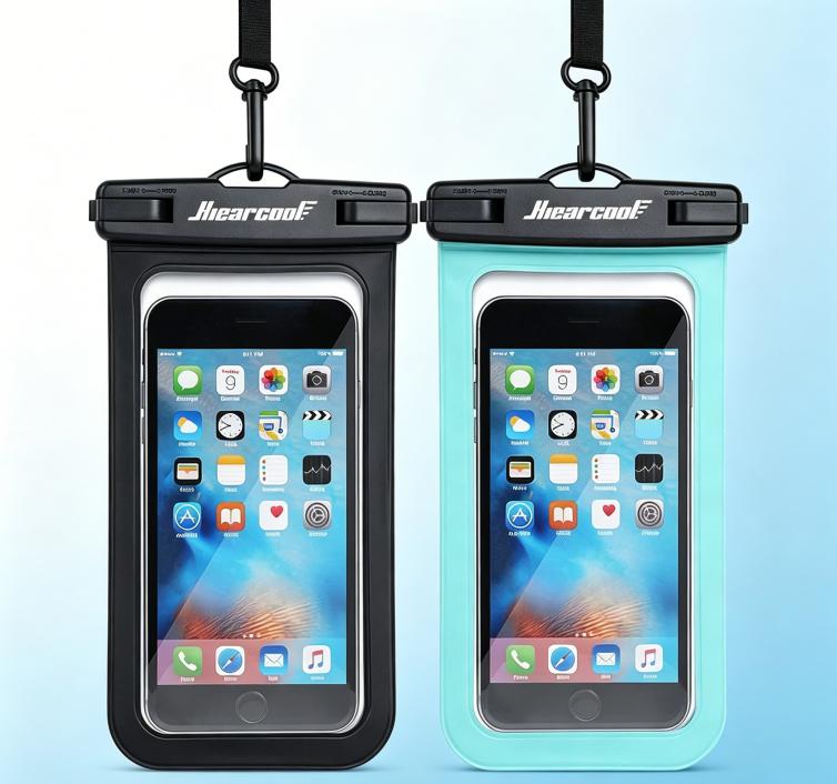 Waterproof Phone Pouch, IPX8 Waterproof Phone Case for iPhone 17/16/15/14 Pro Max, Cell Phone Dry Bag
