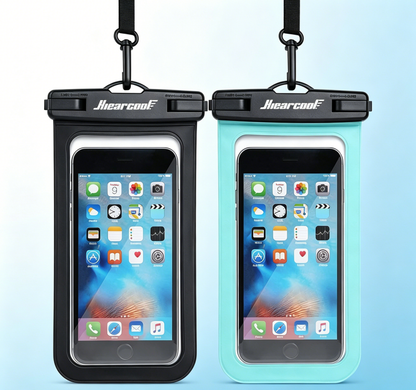 Waterproof Phone Pouch, IPX8 Waterproof Phone Case for iPhone 17/16/15/14 Pro Max, Cell Phone Dry Bag